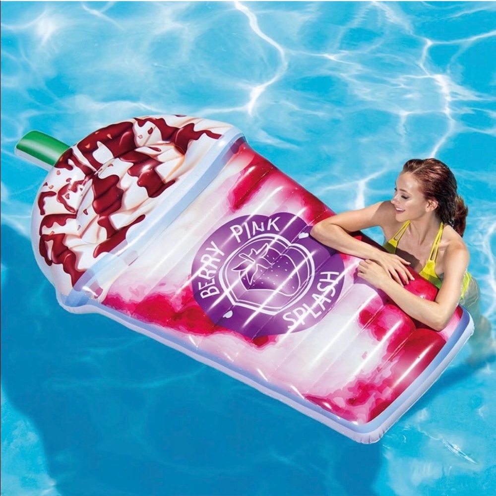 Pool Float Faux Starbucks Pink Drink